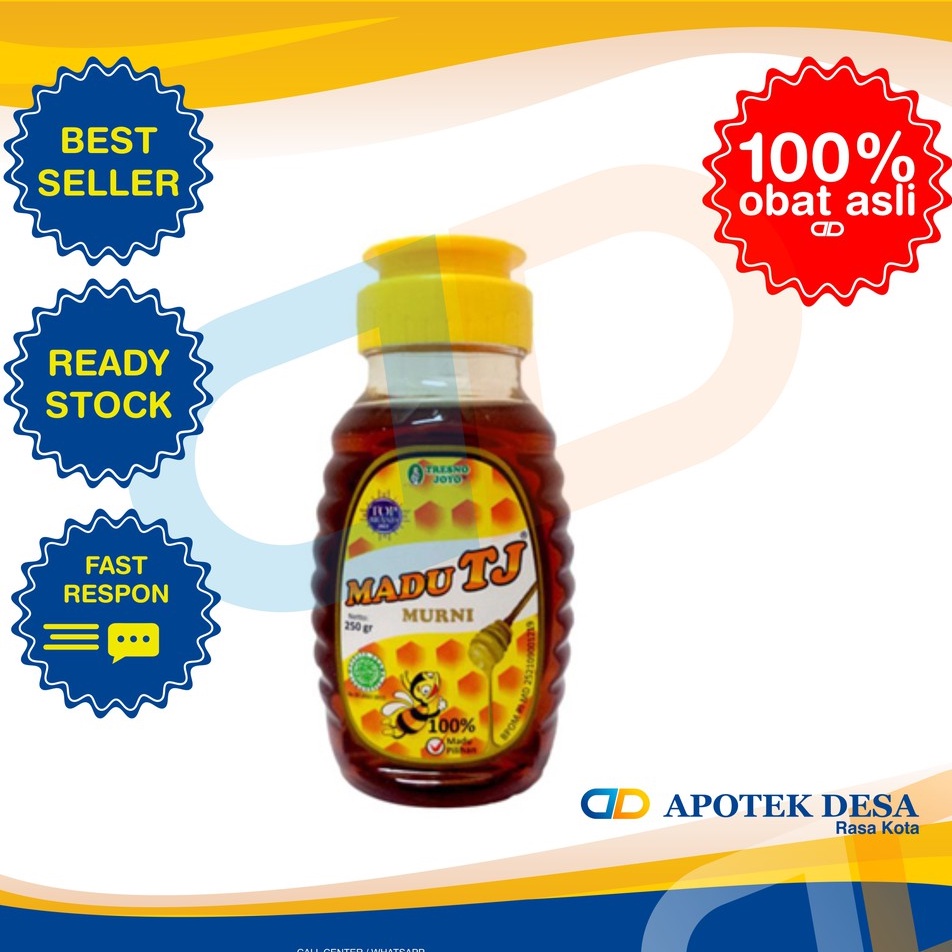 

Madu Tj Murni Ukuran 250 Gr Multivitamin Untuk Menjaga Stamina dan Daya Tahan Tubuh