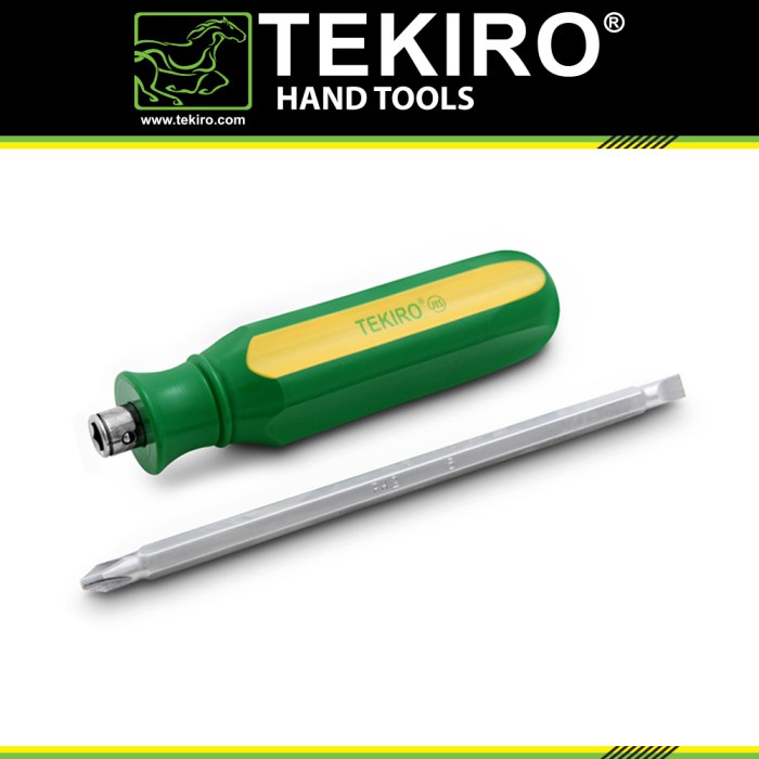 TEKIRO OBENG 2 WAY 125 MM /OBENG 2 WAY / TOOLS - ALAT PERKAKAS