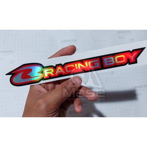 Stiker Hologram Racing Boy mase33 Kualitas Baik