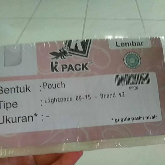 Standing Pouch Plastik Klip Ukuran 9x15 Cm