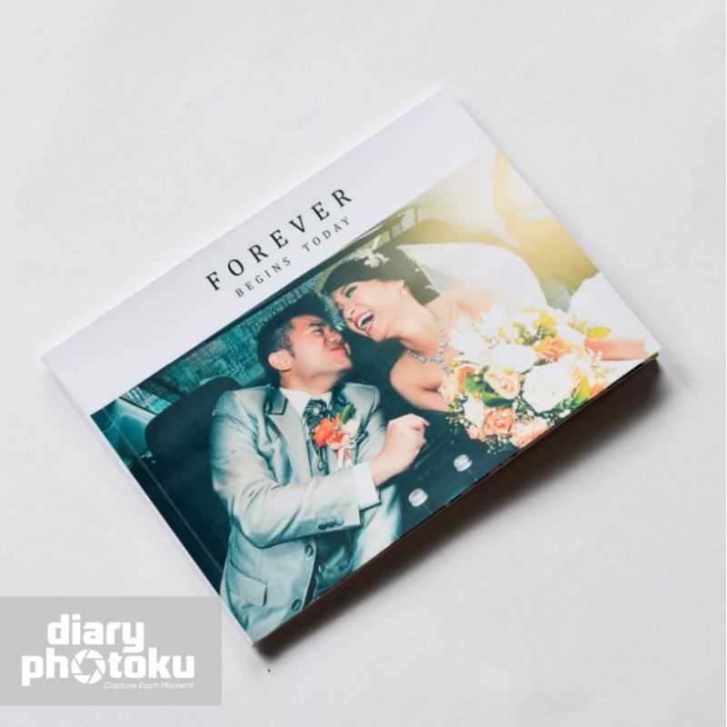 Jual Cetak Photobook Album Foto Custom Soft Cover Prewedding Shopee Indonesia 5736