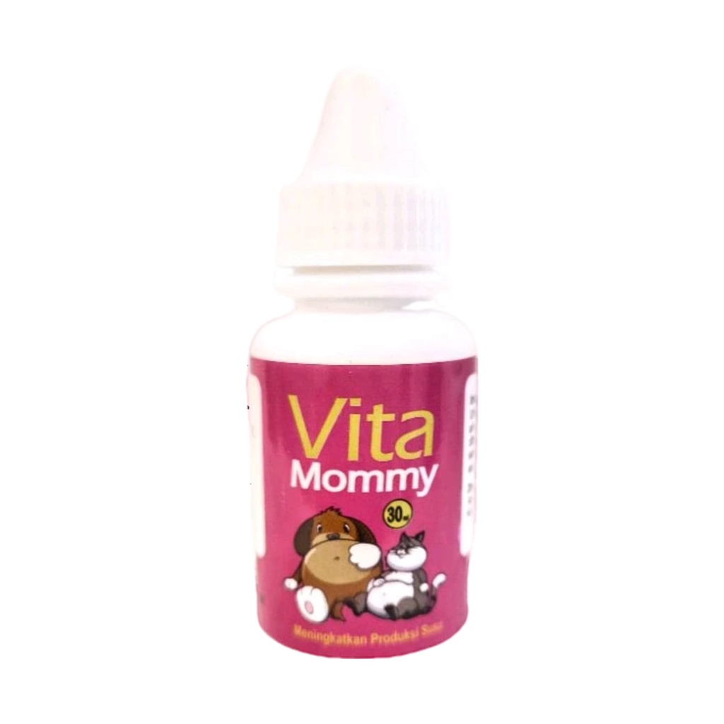 VITA MOMMY 30ml / Vitamin Penambah Air Susu Kucing &amp; Anjing / Memperkuat Janin Murah