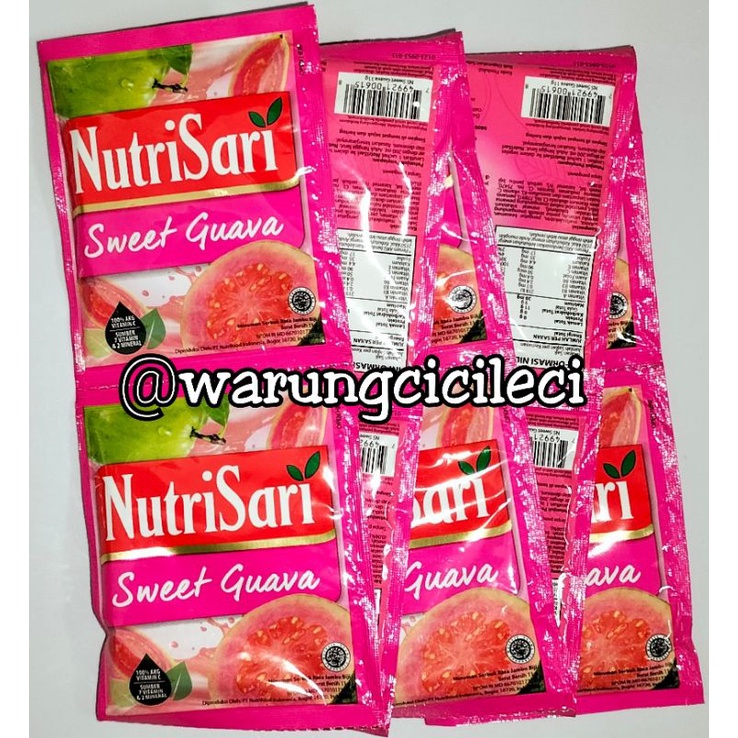 

NUTRISARI SWEET GUAVA / JAMBU 11g x 10pcs