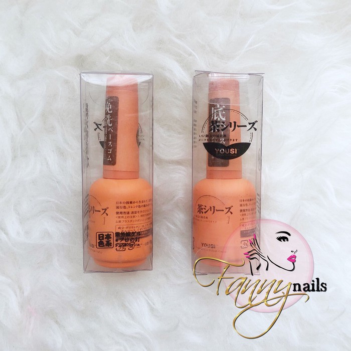 YOUSI JAPAN BASE COAT &amp; TOP COAT GEL POLISH kutek gel topcoat basecoat