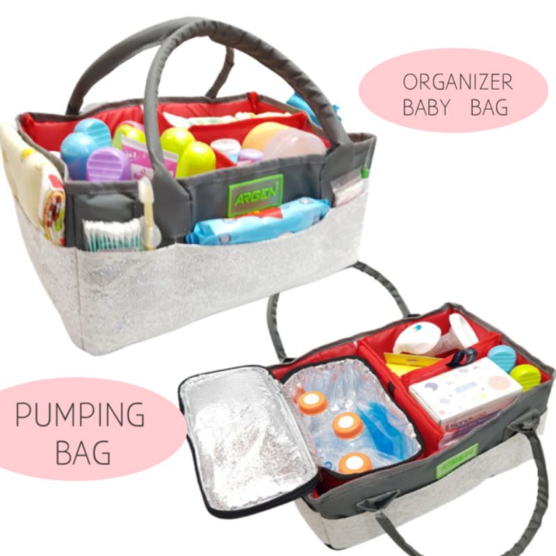 Caddy Bag Baby Argen  +  Cooler Bag  Tas asi Set  (Paket Pumping Argen ) ARC02