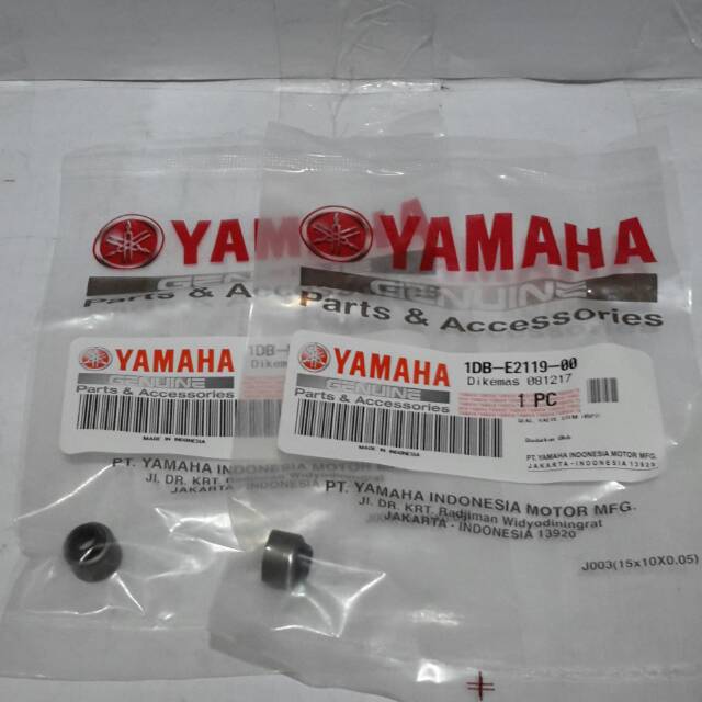 Sil seal klep mio J NMAX mio 125 M3 Jupiter Z1 1set 2pcs YAMAHA ORIGINAL