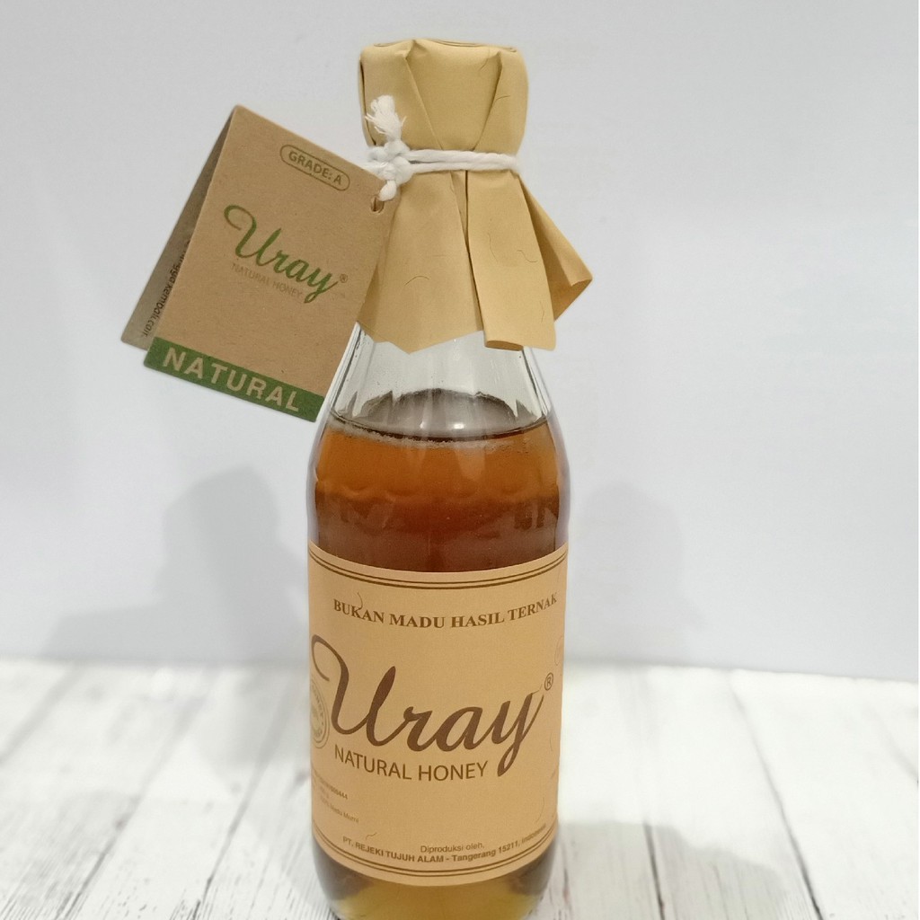 

Madu Uray / Madu Lebah Hutan /100% Raw Natural Honey 875 Gr (640 ml)