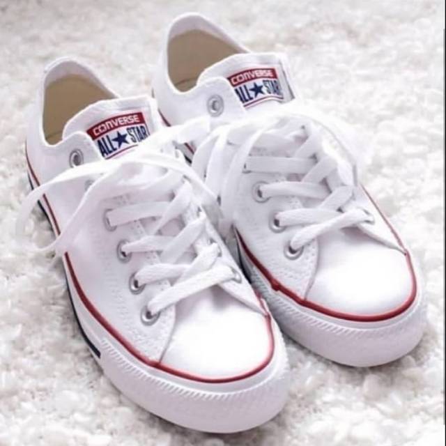 Converse classic white rainbow