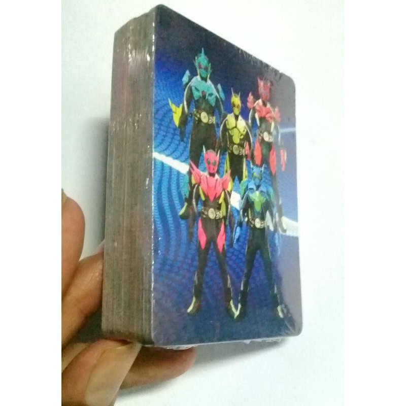 Full Pack Kartu Kamen Rider Zero One 01 Hologram 60 Cards