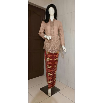 Baju kebaya encim bordir//baju kebaya encim bordir senada//baju kebaya encim resmi tangan panjang & 