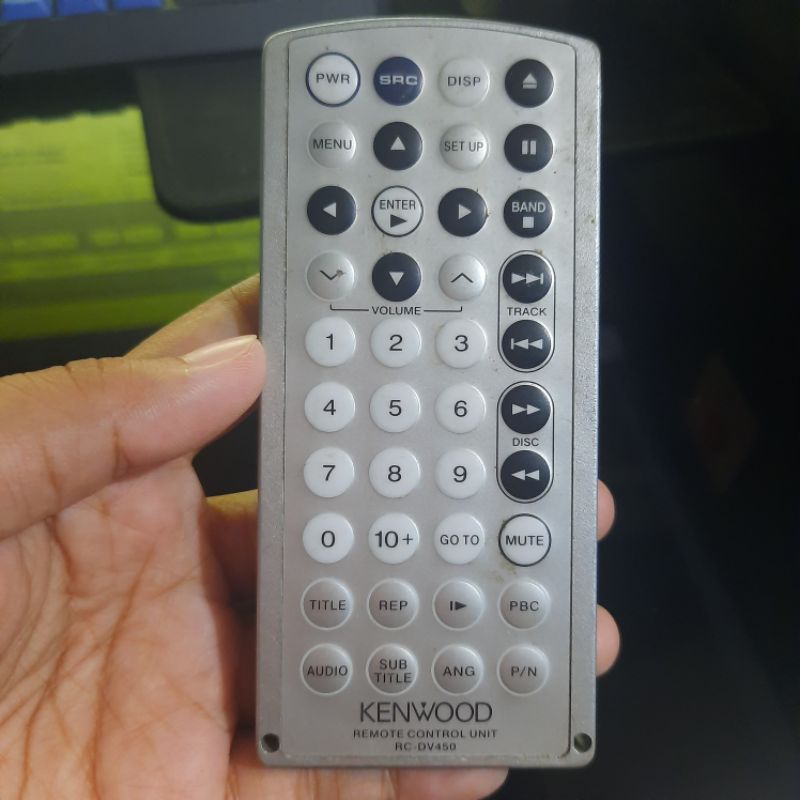 REMOTE REMOT DVD TAPE KENWOOD RC-DV450 ORIGINAL ASLI