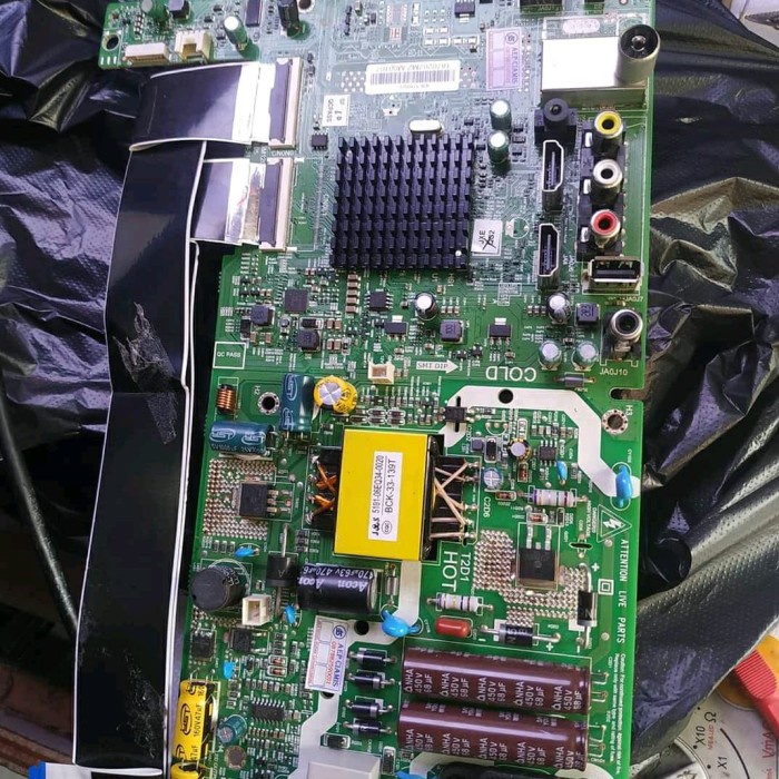 Mb - Mainboard - Motherboard - Mesin Tv Toshiba 43L3750VJ - 43L3750 VJ