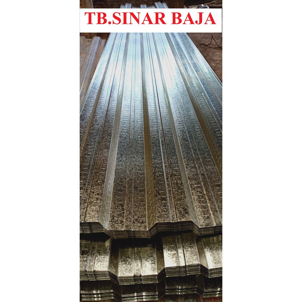 Bondek 0.65mm Panjang 6 Meter / Floordeck / Bondeck