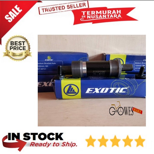 BB Kotak Bearing Sepeda 122mm