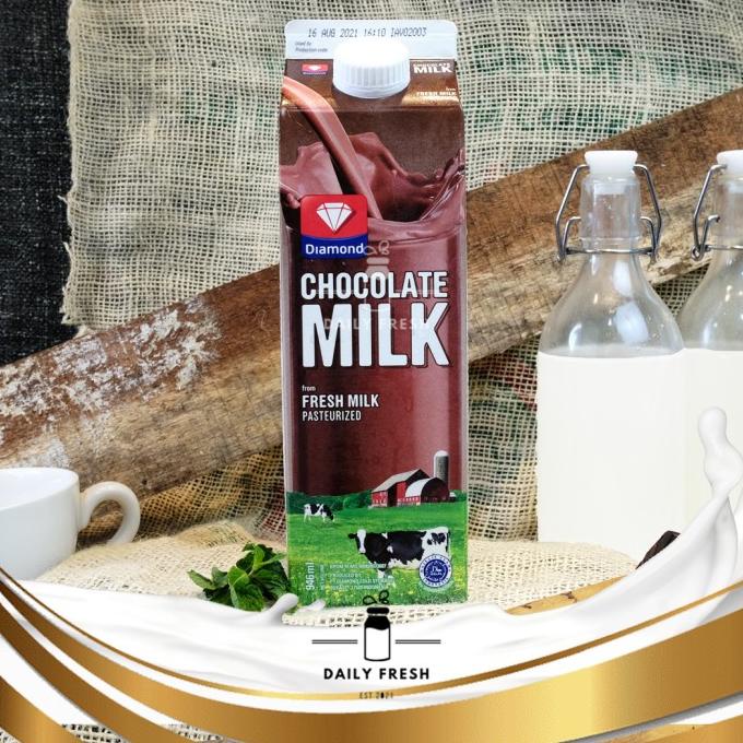 

[COD] DIAMOND FRESH MILK CHOCOLATE 1 CARTON @ 946 ML [COD]