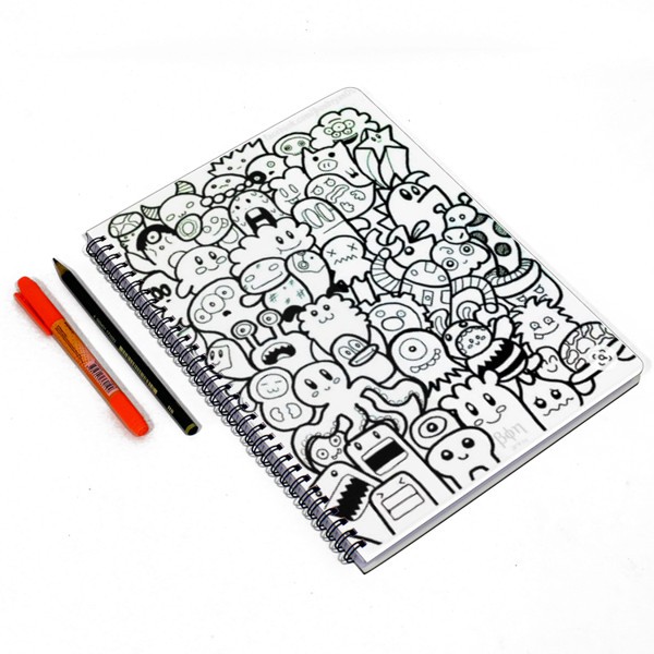 

Notebook Spiral A6 Bisa Custom Logo, Gambar atau Tulisan Sendiri