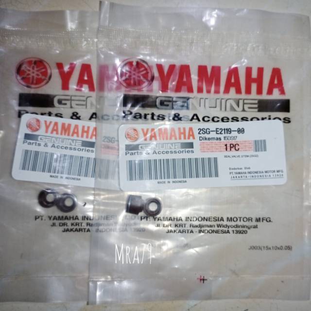 Seal klep set yamaha vixion lama.vixion new old.jupiter mx lama.jupiter mx new.mx king 150.4pch.ori
