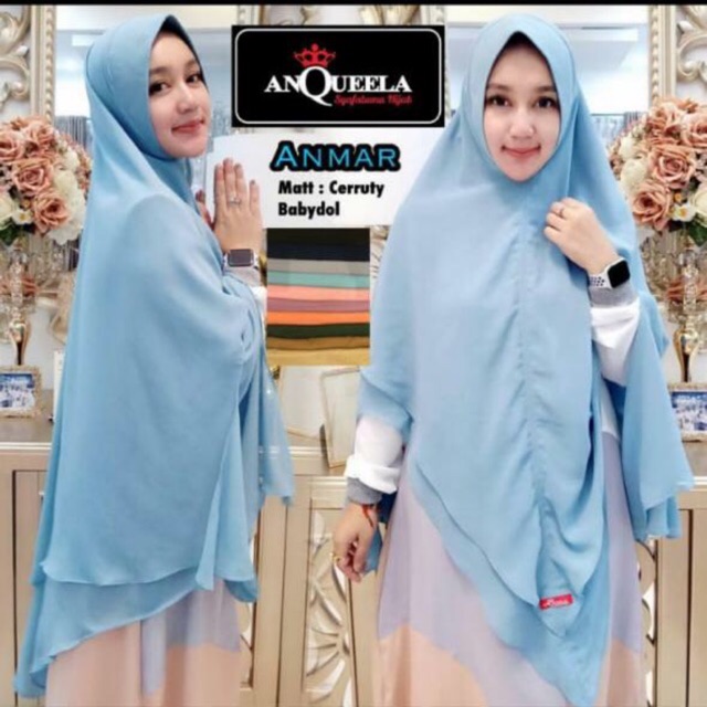 ANQUEELA | Khimar ANMAR JUMBO CERUTY