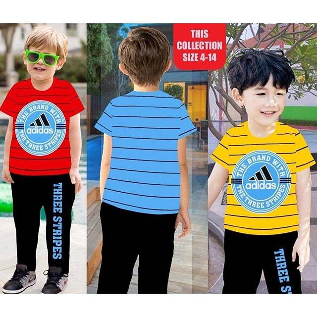 setelan london kids celana panjang size 4-14