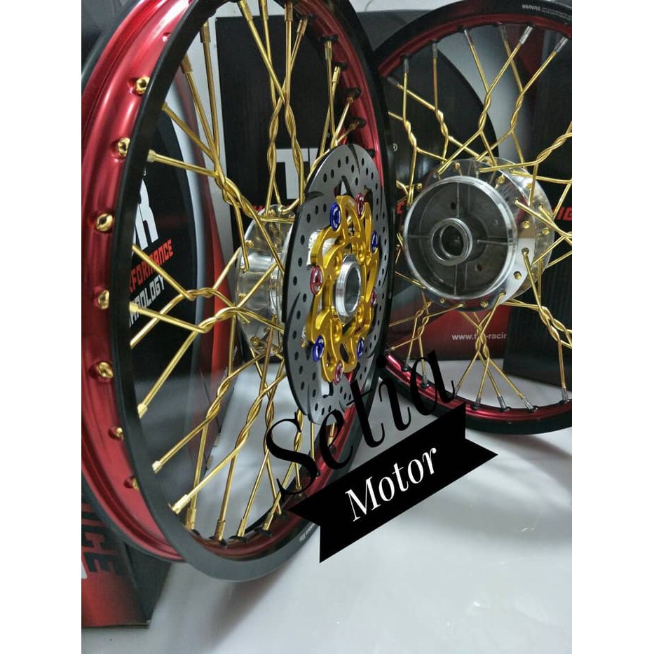 Velg - Velag Ninja Ss - R - Rr 150 - Sepaket Jari Pelintir - Kepang - Variasi Motor