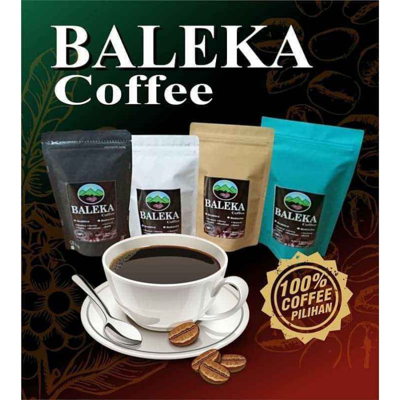 

KOPI HITAM ARABIKA 150 GR BALEKA