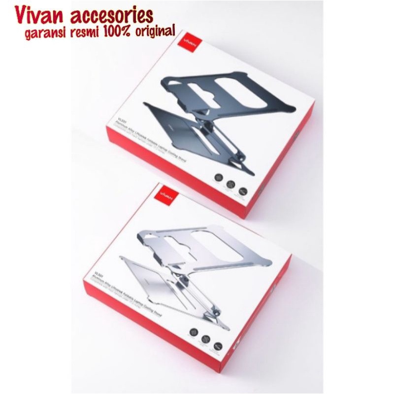 Vivan VLS01 Alumunium Foldable Laptop/macbook pro cooling stand-gray