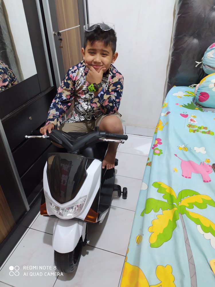 Sb Collection Atasan Kemeja Rino Lengan Panjang Batik Anak Laki-laki