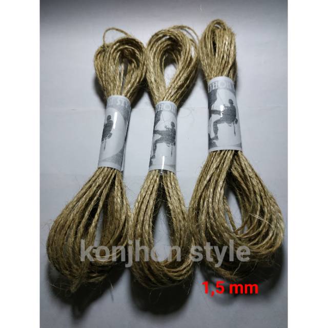 

Tali goni 1,5mm (beli 10 gratis 2)