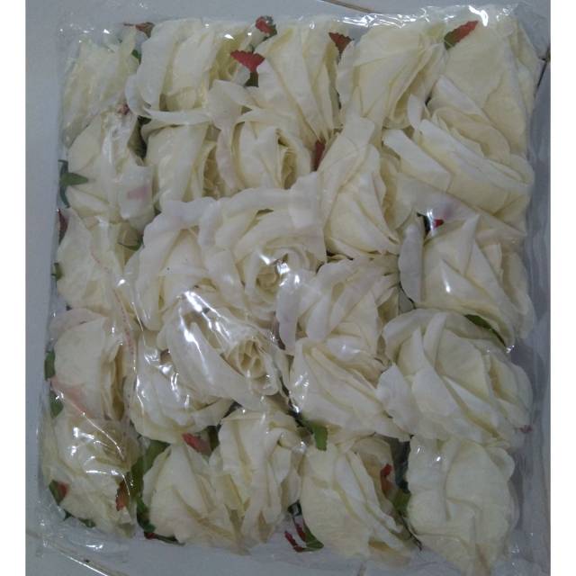 Kepala mawar palsu BOSTON ROSE bunga plastik