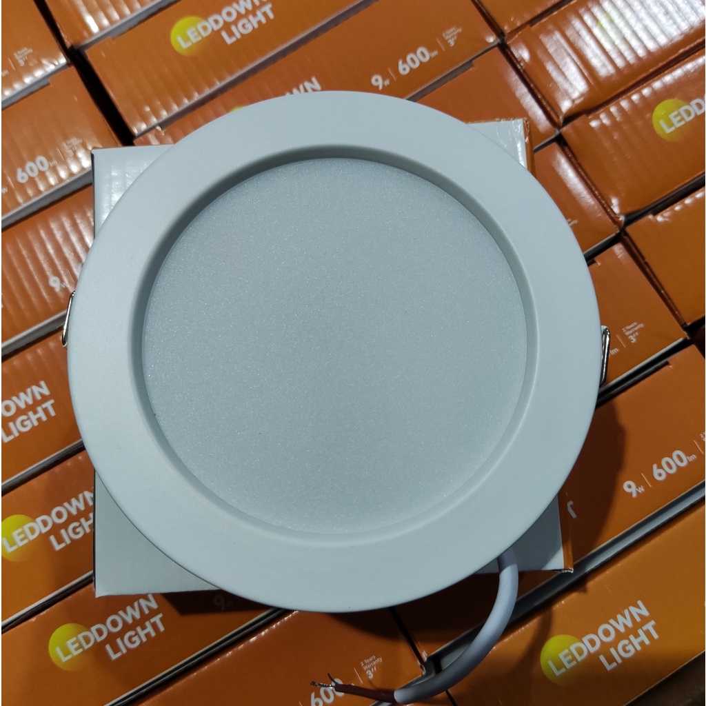 Lampu LED Downlight Tipis 9W AC 220-240 V