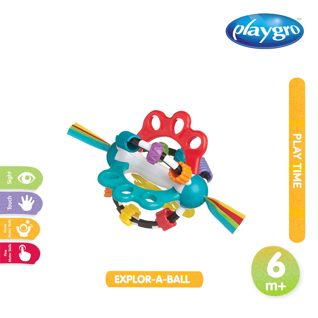 Playgro Baby Explore Ball - Mainan Bola untuk Anak Balita 6m+