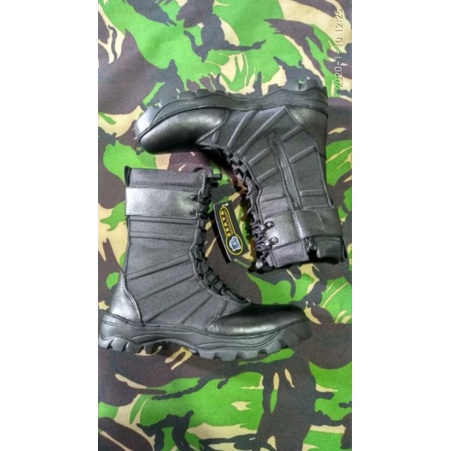 sepatu PDL Tni Ninja Titans Kulit Asli