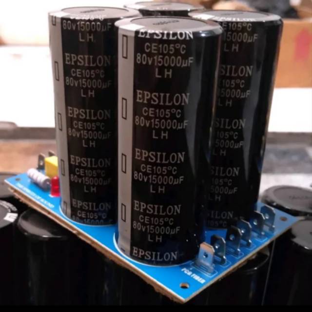 PSU ELCO EPSILON 15000UF 80V ORIGINAL 15.000 UF 80 V