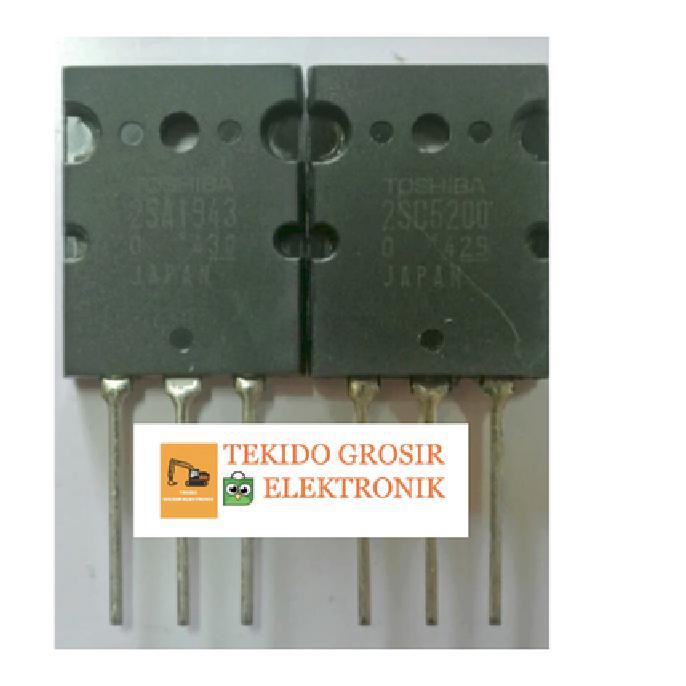 Transistor SA1943 SC5200 Original SUPER WATT BESAR ORI SANKEN JEPANG TOKELE27 Segera Dapatkan