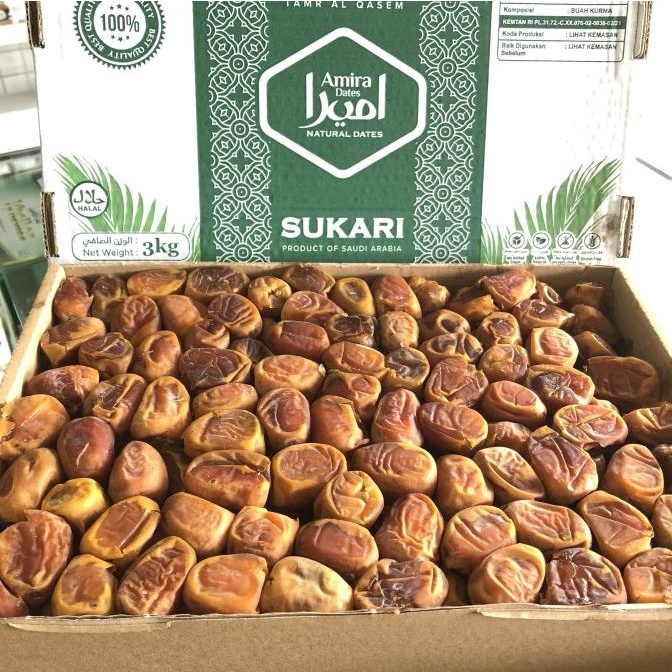 

SALE GROSIR KURMA SUKARi 3kg Al Qassim Sukkari Kurma Basah 3 Kg/KURMA 1KG/KURMA BARARI/KURMA RUTHOB/KURMA BAM/KURMA PALM FRUIT/KURMA TANGKAI/KURMA AZWA/KURMA SUKKARI/KURMA SAFAWI/KURMA TUNISIA/KURMA MUDA KUNING/KURMA MUDA HIJAU/KURMA MEDJOL/KURMA MADINAH