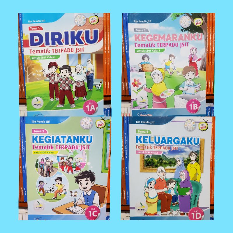 Tematik JSIT Untuk SDIT Kelas 1:1A.1B.1C.1D Sesuai Kurikulum 2013