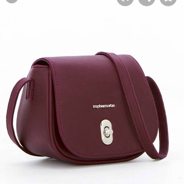 tas alaqua maroon sophie paris
