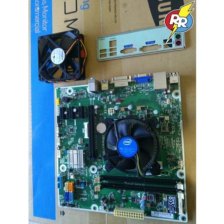 Motherboard Mainboard Mobo Hp IPM87-MP Ada Slot M Sata SSD Paket Prosesor Intel Core i7 4790s 3.20 G
