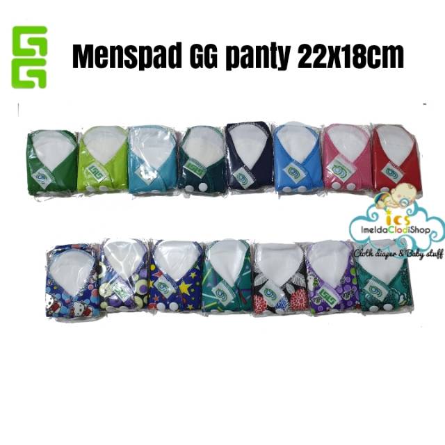 Paket Hemat  pembalut kain Menstrual pad GG menspad