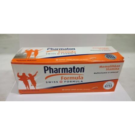 PHARMATON FORMULA CAPSUL MULTIVITAMIN GINSENG G115 ( 1 STRIP ISI 5 )