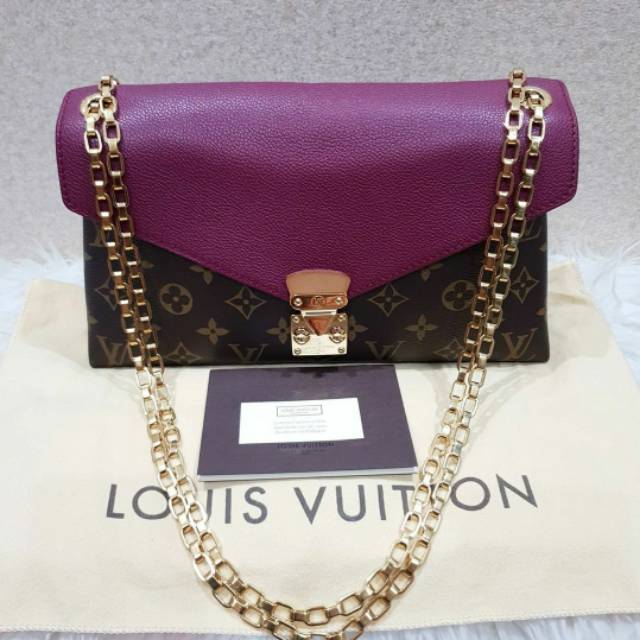 LOUIS VUITTON PALLAS AUTHENTIC preloved 2015 LV PALLAS