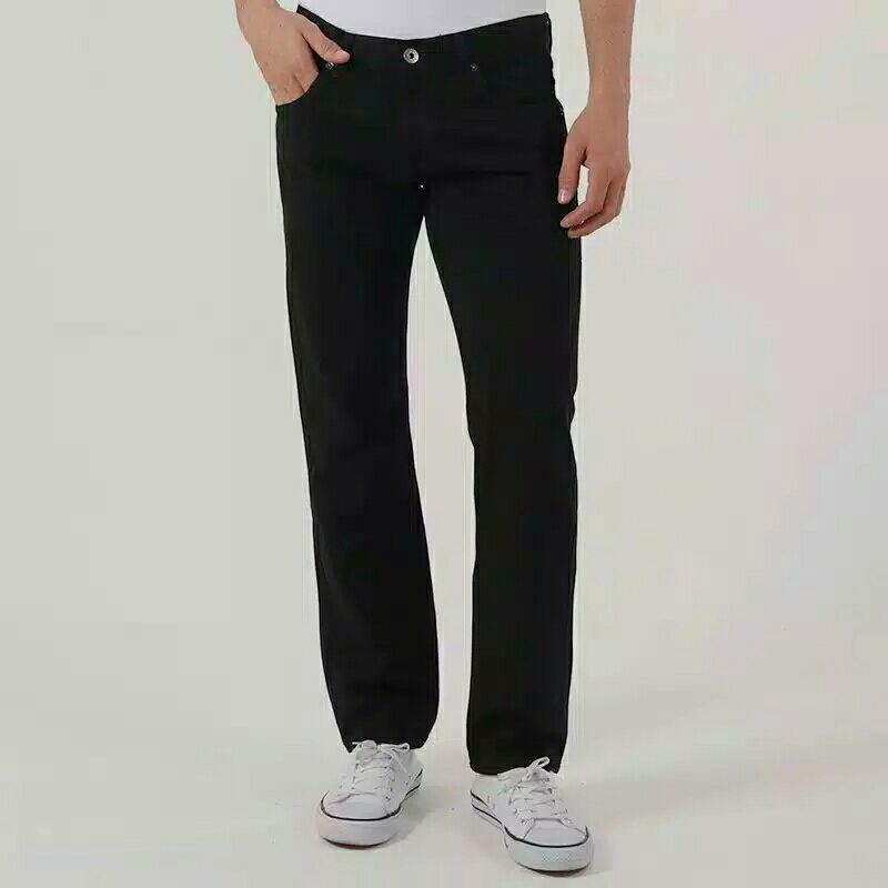 CELANA SOFF JEANS PRIA STADART//SLIM FIT//PREMIUM//KARET/MELAR