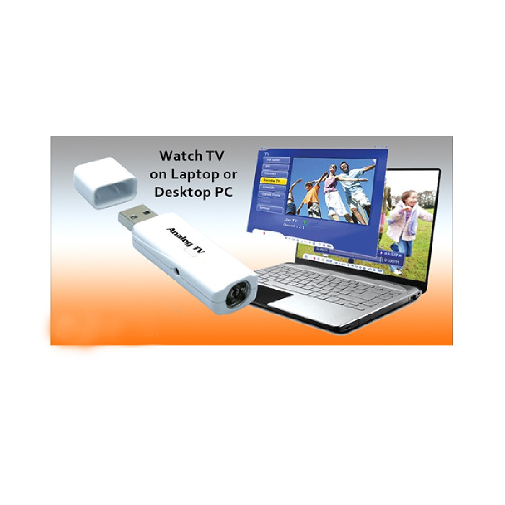 Mini USB Antena TV/FM Tuner Analog u/ PC & Laptop - Promo