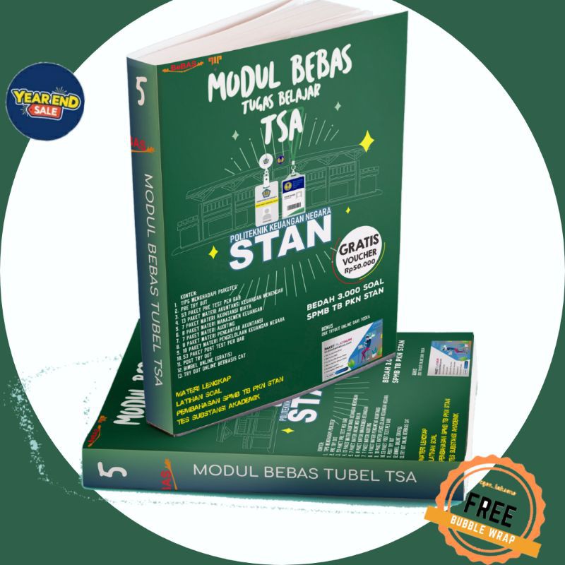 MODUL BEBAS PERSIAPAN TUGAS BELAJAR (TUBEL) PKN STAN TES SUBSTANSI AKADEMIK
