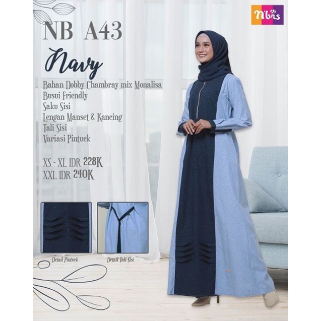 NIBRAS NB A43 GAMIS DEWASA