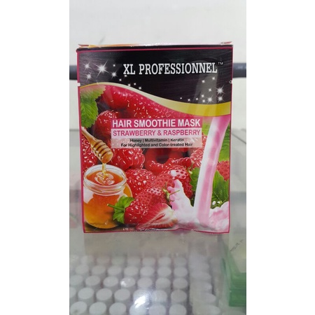 XL PROFESSIONNEL HAIR MASK STRAWBERRY &amp; RASBERRY