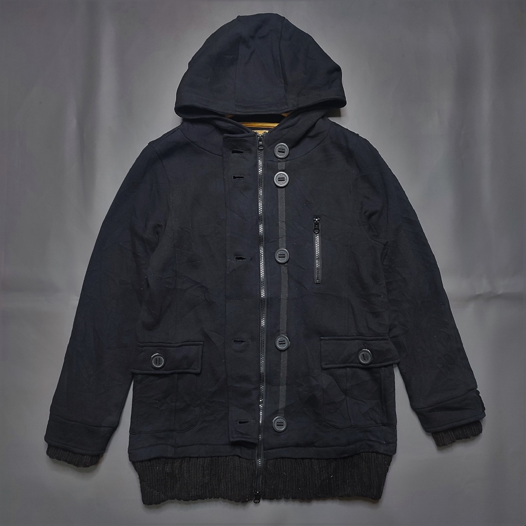 Jaket Von Dutch Second - Hitam, S to M