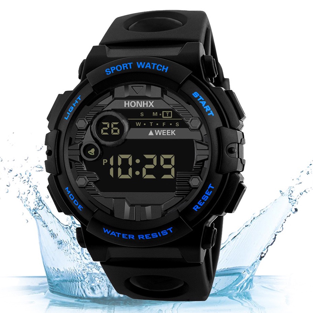 Jam Tangan Sport Digital Pria HONHX Luxury Fashion Import / Sport Watch Water Resist Men HONHX