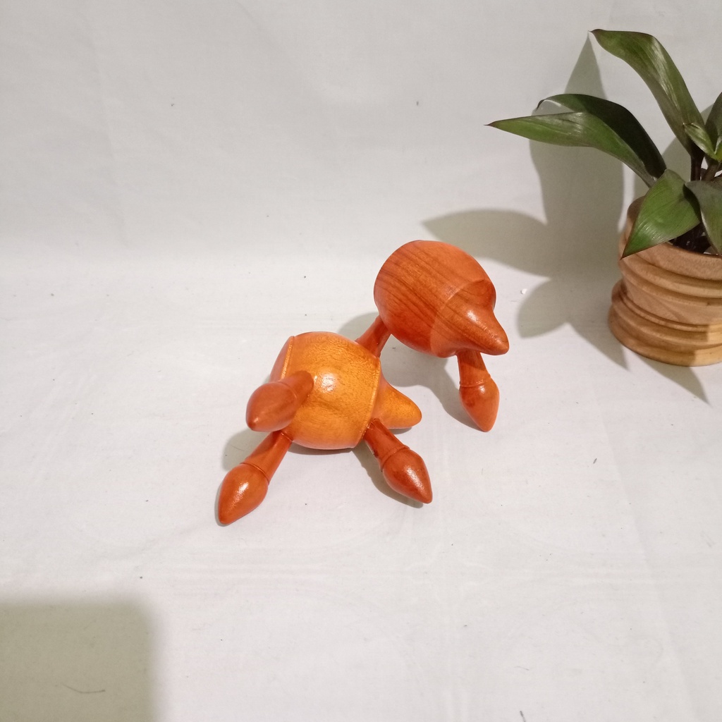 alat pijat kayu tradisional untuk kepala dan punggung model kaki 3 runcing model cumi