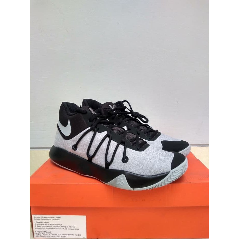 [BNIB] ORIGINAL Sepatu Basket Nike KD Trey 5 V - Black Wolf Grey